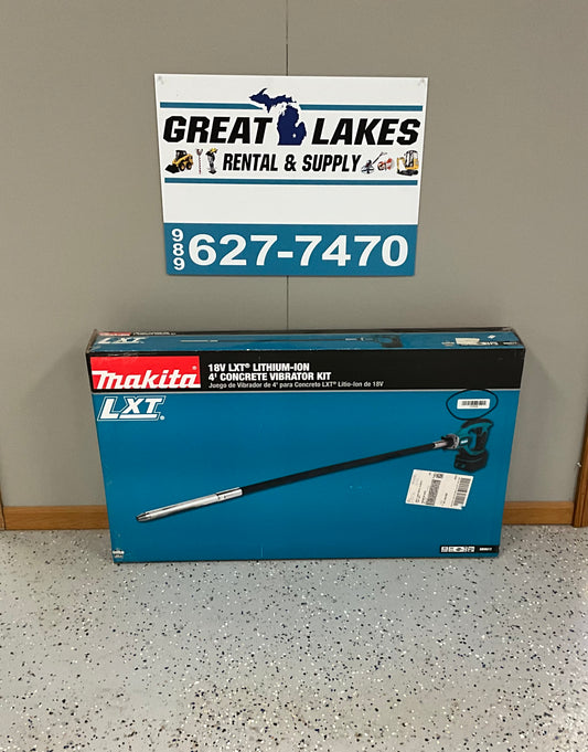 Makita 18V 4' Concrete Vibrator Kit